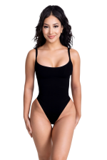 Black Shapewear Sculpting Bodysuit