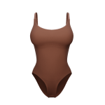 Brown Shapewear Sculpting Bodysuit - Image 4